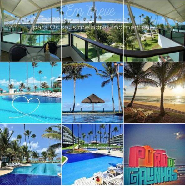 Excelente Flat 3 Quartos Pra 10 Pessoas No Ancorar Flat Resort Porto de Galinhas Exterior photo